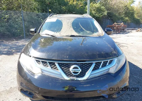 2012 Nissan Murano Sl from USA, damaged, VIN JN8AZ1MW8CW213119